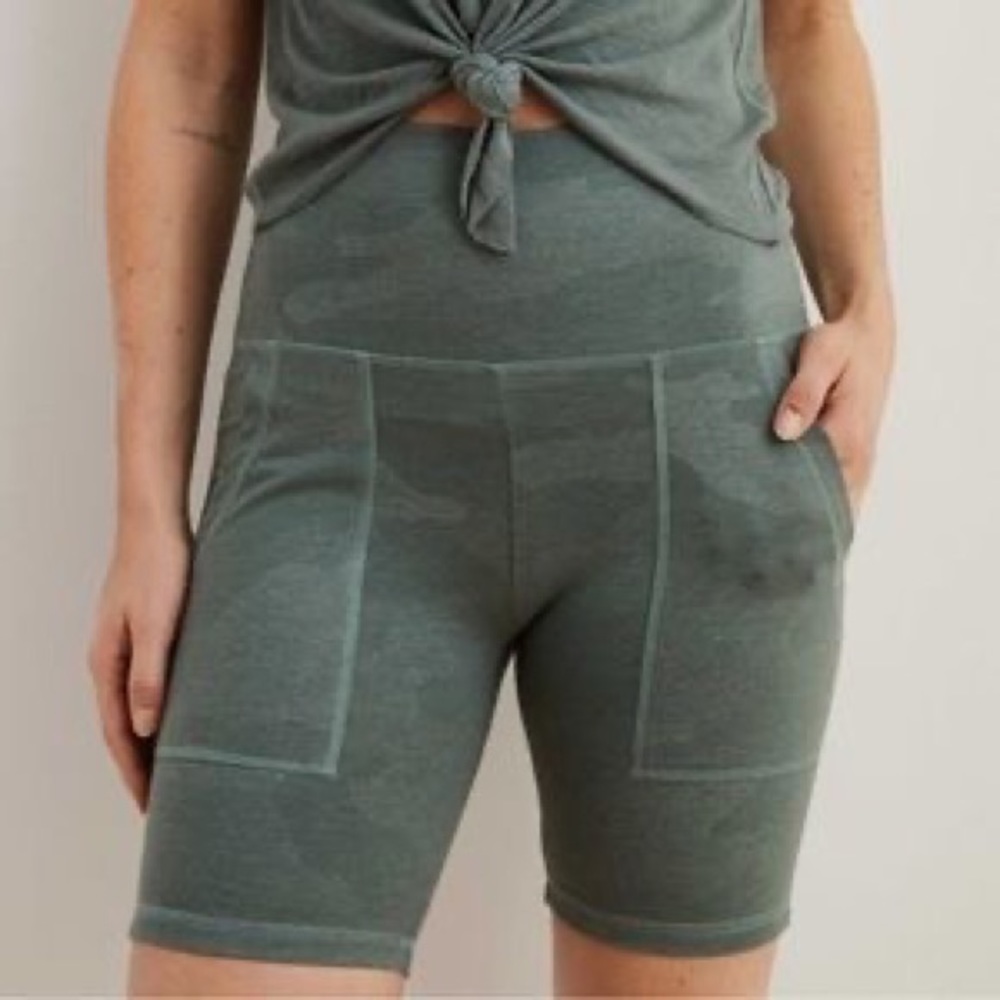 AERIE High-Rise Bike Shorts